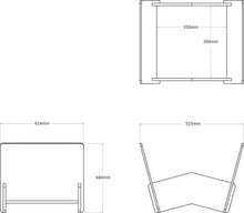 Load image into Gallery viewer, Utilitarian vinyl storage